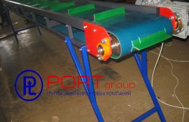 Объект: Наклонный ленточный конвейер с регулировкой скорости и реверсивным движением