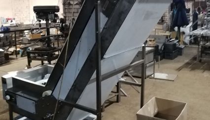 Конвейер для компании Nestle