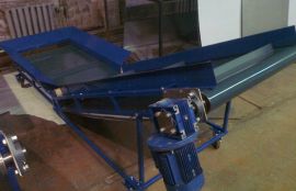 L-образные ленточные конвейеры для компании М-Пластика - фото 5