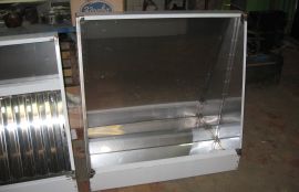 Зонт вытяжной пристенный ЗВП 12/10: 1200х1000х450 - фото 3