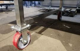 Поворотный конвейер для перемещения теста для завода «СЭМЗ» г. Екатеринбург - фото 5