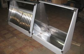 Зонт вытяжной пристенный ЗВП 12/10: 1200х1000х450 - фото 4